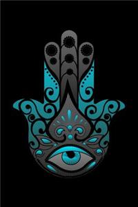 Hamsa Hand Journal