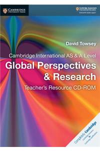 Cambridge International AS & A Level Global Perspectives & Research Teacher's Resource CD-ROM