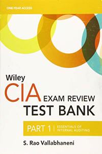 Wiley CIA Test Bank 2020