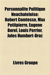 Personnalite Politique Neuchateloise