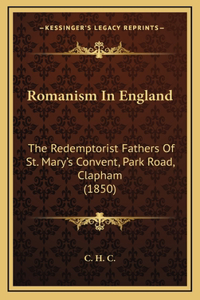 Romanism in England