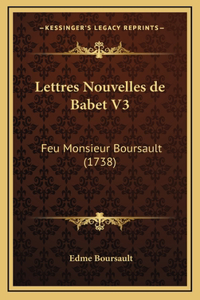 Lettres Nouvelles de Babet V3