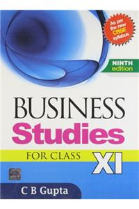 Business Studies For Class XI