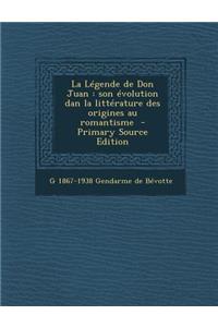 La Legende de Don Juan