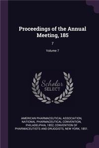 Proceedings of the Annual Meeting, 185