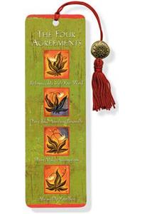 Beaded Bookmark Four Agreements