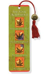 Beaded Bkmk Four Agreements