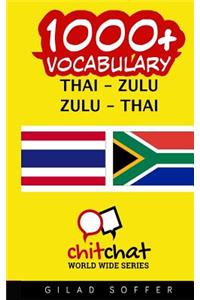 1000+ Thai - Zulu Zulu - Thai Vocabulary