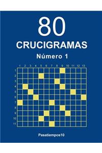 80 Crucigramas - N. 1