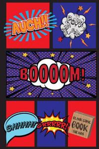 Blank Comic Book: 7 by 10 Over 100 Pages - 6 Panel Jagged Comic Template - Drawing Your Own Comic Book Journal Notebook (Blank Comic Boo