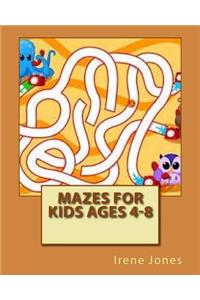 Mazes for Kids Ages 4-8