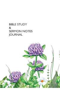 Bible Study and Sermon Notes Journal