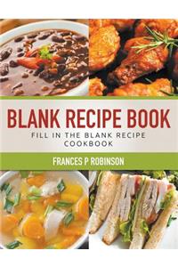 Blank Recipe Book