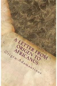 Letter from Origen to Africanus