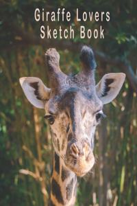 Giraffe Lovers Sketch Book
