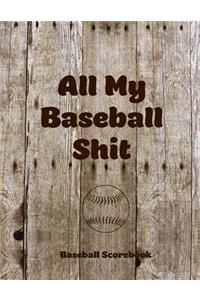 All My Baseball Shit, Baseball Scorebook