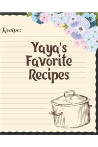 Yaya's Favorite Recipes