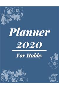 Planner 2020 for Hobby