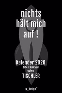 Kalender 2020 für Tischler