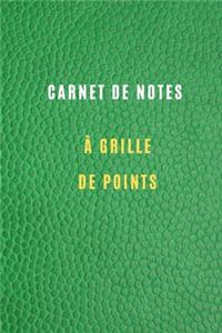 Carnet de Notes à grille de points format 6 x 9 105 pages Journal Pointillé avec Couverture élégante