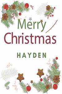 Merry Christmas Hayden
