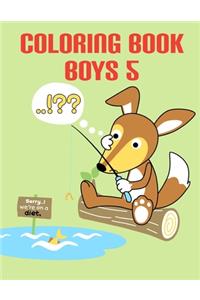 Coloring Book Boys 5