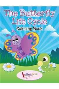 Butterfly Life Cycle Coloring Book