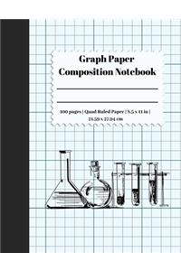 Graph Paper Composition Notebook