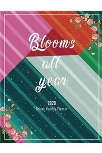 Blooms All Year 2020 Deluxe Monthly Planner