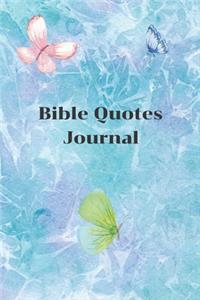 Bible Quotes Journal