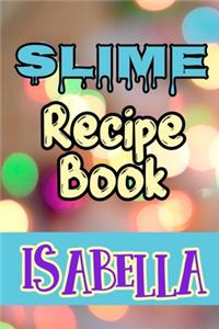 Slime Recipe Book Isabella