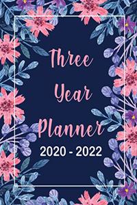 2020-2022 Three Year Planner