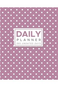 Daily Planner 365 Undated Days