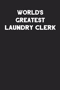 World's Greatest Laundry Clerk