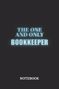 The One And Only Bookkeeper Notebook