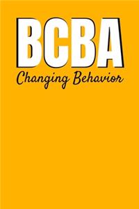 Bcba Changing Behavior