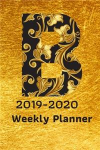 2019-2020 Weekly Planner