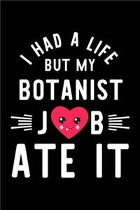 I Had A Life But My Botanist Job Ate It
