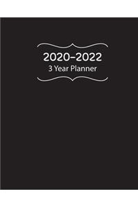 2020-2022 Three Year Planner