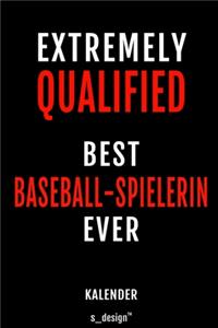 Kalender für Baseball-Spieler / Baseball-Spielerin