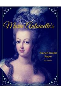Marie Antoinette's French Ruled Paper