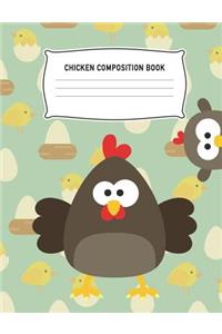 Chicken Composition Book