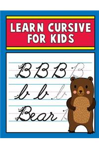 Learn Cursive for Kids: Cursive for Beginners