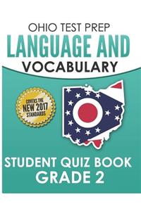 OHIO TEST PREP Language & Vocabulary Student Quiz Book Grade 2