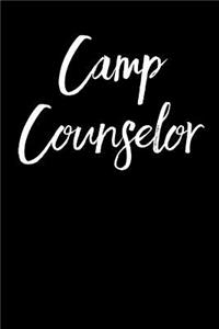 Camp Counselor