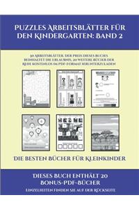 Die besten Bücher für Vorschulkinder (Puzzles Arbeitsblätter für den Kindergarten