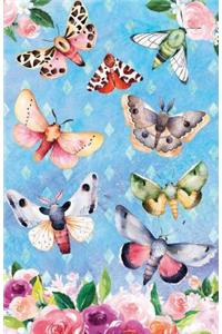 Bullet Journal for Nature Lovers Butterflies and Moths in Flowers