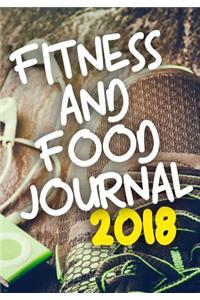 Fitness And Food Journal 2018