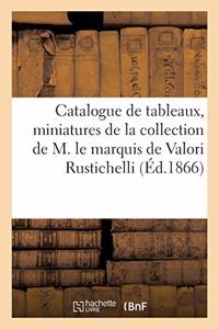 Catalogue de Tableaux Anciens, Miniatures, Dessins, Sculptures