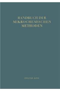 Handbuch der Mikrochemischen Methoden